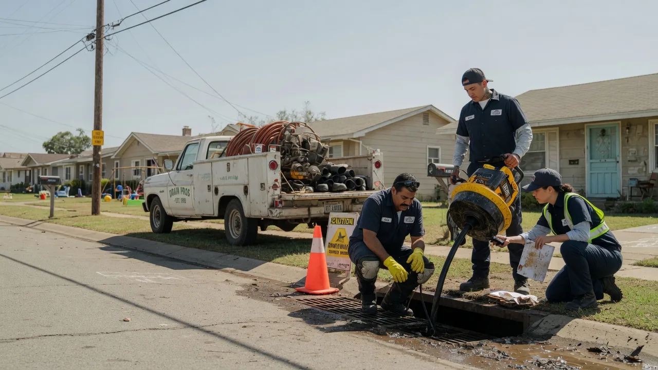 Drain Cleaning in Lejunior, KY near me